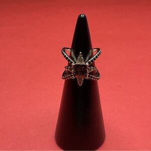 Bomb Party RBP8631 “Glamorous Stylista” Cubic Zirconia Rose Gold Sz 6 Ring NWT